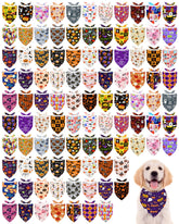 PET SHOW Halloween dog bandana with pumpkin design for festive photos