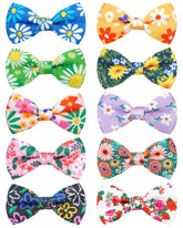 PET SHOW Lazo floral pequeño para collar deslizante, ideal para paseos diarios.