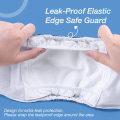 Pet Soft belly band close view showing absorbent inner pad for quick moisture handling.