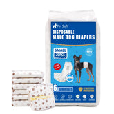 Pet Soft dog diapers small waist measurement for proper fit and comfort