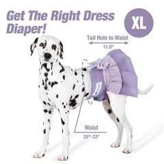 Pet Soft dress-style outer fabric detail for soft, comfy wear
