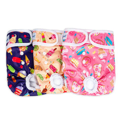 Pet Soft female dog diapers size chart helps you choose the perfect fit for comfort and protection.
