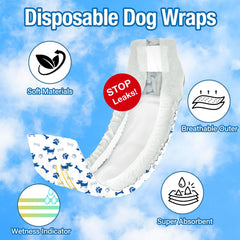 Pet Soft XSmall dog diapers tailored for tiny breeds like Chihuahuas.
