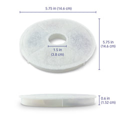 Filtros PET STANDARD para Catit Senses 2.0, agua más fresca.