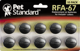 PET STANDARD RFA-67 6V pack de 10 baterías para collares.