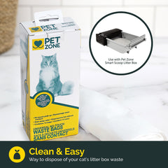 Sacos Pet Zone para perros, útiles en paseos o limpieza rápida.