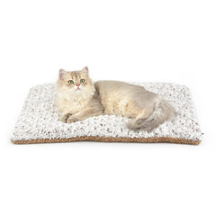 Petace self-warming bed front view offering a cozy warm spot for cats and small dogs.