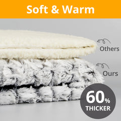 Petace self warming bed removable cover shown for easy machine wash
