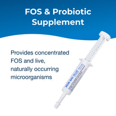 PetAg Bene-Bac Plus Pet Gel 15 g syringe being dispensed for quick pet care.