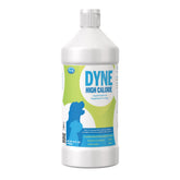 PetAg Dyne bottle front view, high-calorie nutrition for dogs.