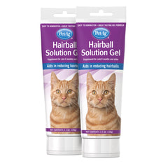 PetAg Hairball Solution Gel bottle pour shows easy dosing for cats.