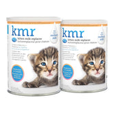 PetAg KMR kitten milk replacer packaging highlighting a 2-pack for newborn kittens