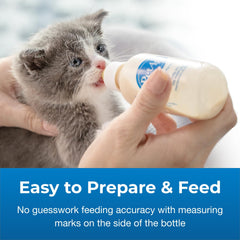 PetAg Nurser Bottle graduations close-up shows feeding intake markings