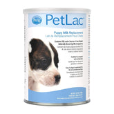 PetAg PetLac puppy milk powder 10.5 oz bottle supports growth and digestion.