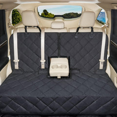 Petalage dog-seat-cover-nonslip-bottom keeps pets secure on every ride.
