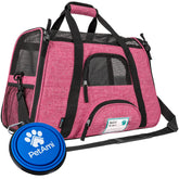 PetAmi airline-approved pet carrier fits under airplane seats for easy travel