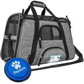PetAmi airline-approved carrier under-seat for small pets, convenient travel compatibility.