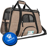 PetAmi airline-approved pet carrier under-seat for convenient plane travel