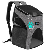 PetAmi backpack carrier ventilated panels for breathable comfort during hikes