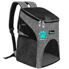 PetAmi backpack carrier ventilated panels for breathable comfort during hikes