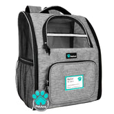 PetAmi dog backpack carrier side view showing roomy interior for comfortable travel