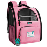 PetAmi dog backpack carrier side view showing roomy interior for comfortable hikes