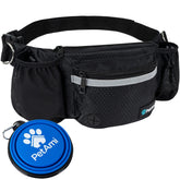 PetAmi dog fanny pack with collapsible bowl for on-the-go hydration.