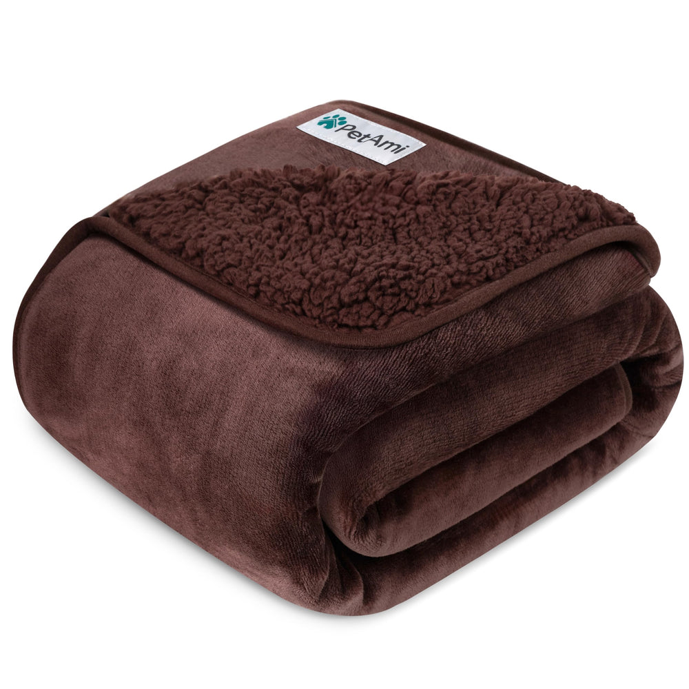 PetAmi Manta impermeable para perros y gatos protege el sofá del daño por líquidos.