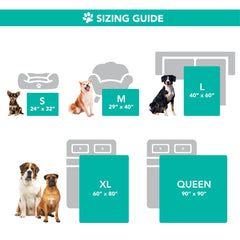 PetAmi waterproof dog blanket on bed for cozy lounging and fur protection.