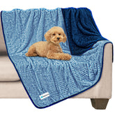 PetAmi waterproof dog blanket on couch protects furniture from spills