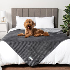 PetAmi blanket is machine washable and quick-drying for easy care.