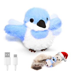 Petbobi Flappy Bird Cat Toy with wings flapping to spark active play