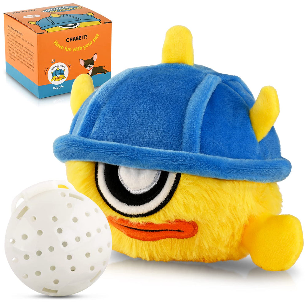 Petbobi Monster Active Ball front view promotes active play for dogs.