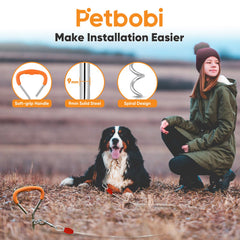Petbobi reflective cable enhances nighttime visibility for dogs