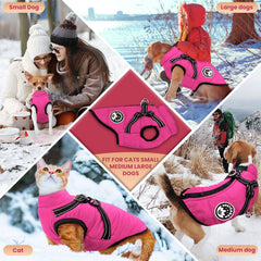 PetCare Coat—zipper back closure for easy on/off and snug fit.