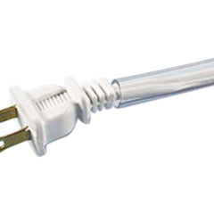 PetCords cord protector on wall outlet shows safe cable management near outlets