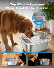 PETDOTT pump LED status close-up highlights white normal and red low indicators.