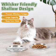 Petdream whisker-friendly rim detail highlighting cat friendly design during meals