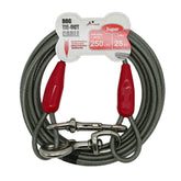 Petest cable de amarre 25 pies para perros hasta 250 libras, listo para uso exterior