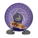 Petest hamster exercise wheel 6.7-inch purple provides compact cardio for small pets.