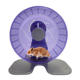 Petest hamster wheel assembly shows easy, sturdy installation for any cage.
