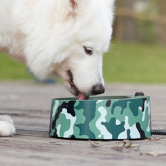 Petfactors heated-bowl outdoor-water full of drinkable warm water for pets
