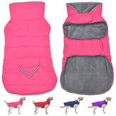 Petglad dog coat waterproof material keeps your dog dry during snowy walks.