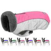 Petglad dog coat with waterproof ripstop pink keeps dogs dry in wet weather.