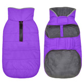 Petglad dog winter coat closeup showing warm fleece