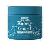 PetHeal Kidney Guard Chews pork flavor packshot highlighting kidney support formula.