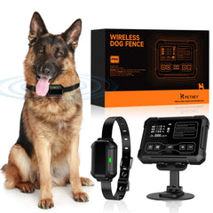 PETHEY F900 transmitter centers the indoor outdoor boundary for safe play area