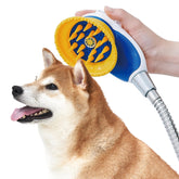 PETHROOM Pet Bath Relax Shower attachment delivers quiet, splash-free baths for dogs and cats.