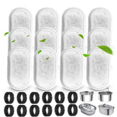 Petilog cat water fountain filter pack ensures fresh hydration for households with multiple cats.