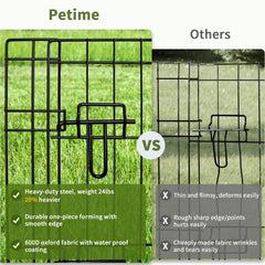PETIME water-resistant floor mat protects floors during play